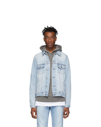 Ksubi Blue Denim Classic Karma Jacket