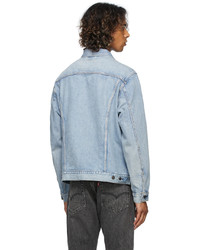 Levi's Blue Denim Vintage Fit Trucker Jacket