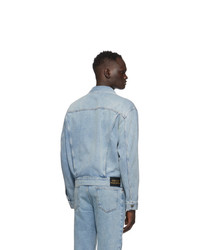 Gucci Blue Light Washed Denim Jacket