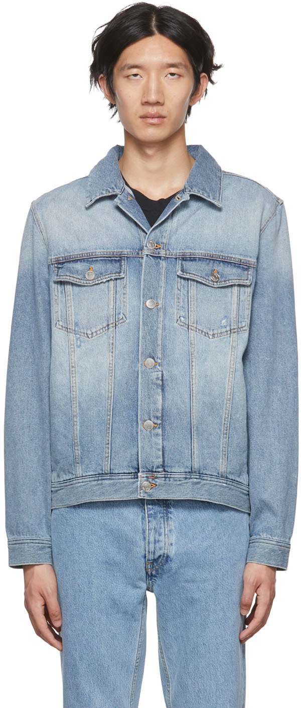 Won Hundred Blue Vinny Denim Jacket, $415 | SSENSE | Lookastic