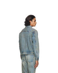 Reese Cooper®  Blue Washed Denim Jacket