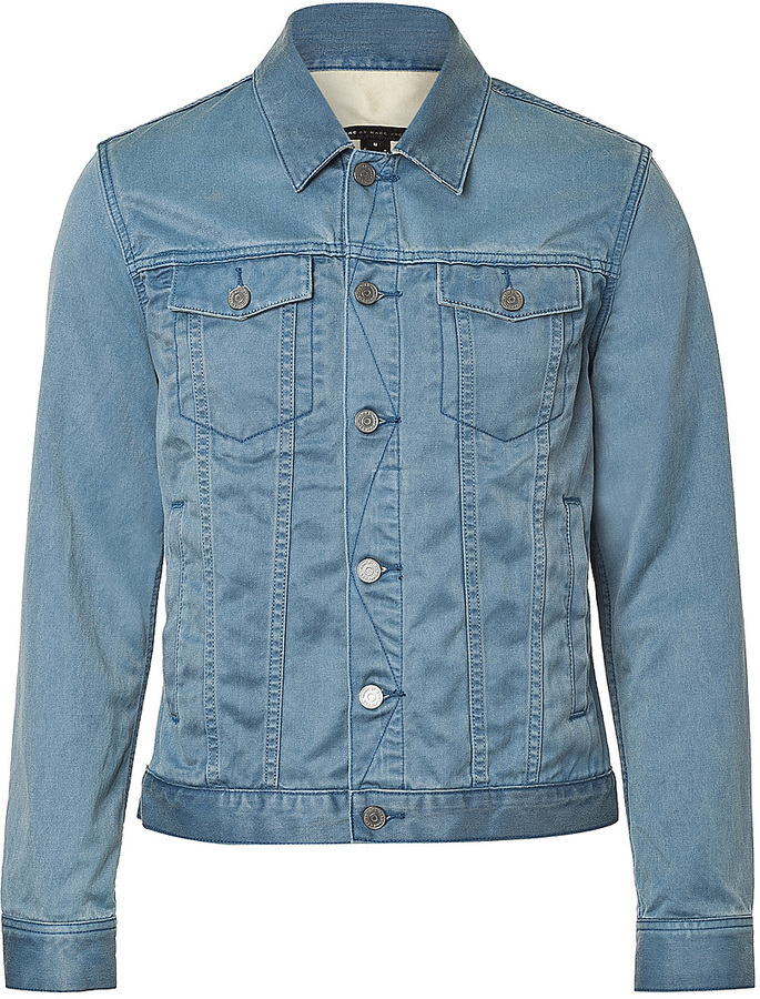 Marc by Marc Jacobs Coated Jean Jacket, $358 | STYLEBOP.com | Lookastic