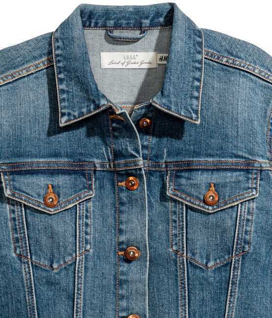 H&M Denim Jacket, $24 | H & M | Lookastic