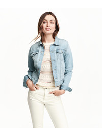 h&m jeans jacket women's