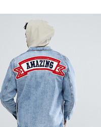 Just Junkies Denim Jacket With Amazing Back Patch