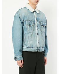 H Beauty&Youth Fitted Denim Jacket