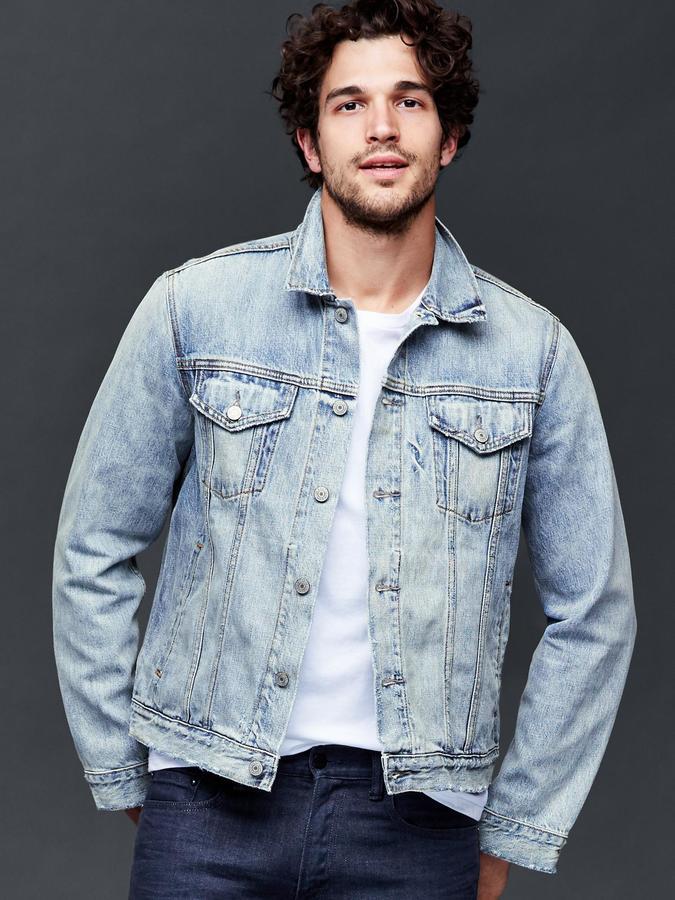 Модели мужских джинсовых курток