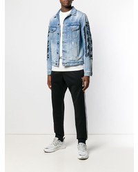 Off white impressionism denim on sale jacket