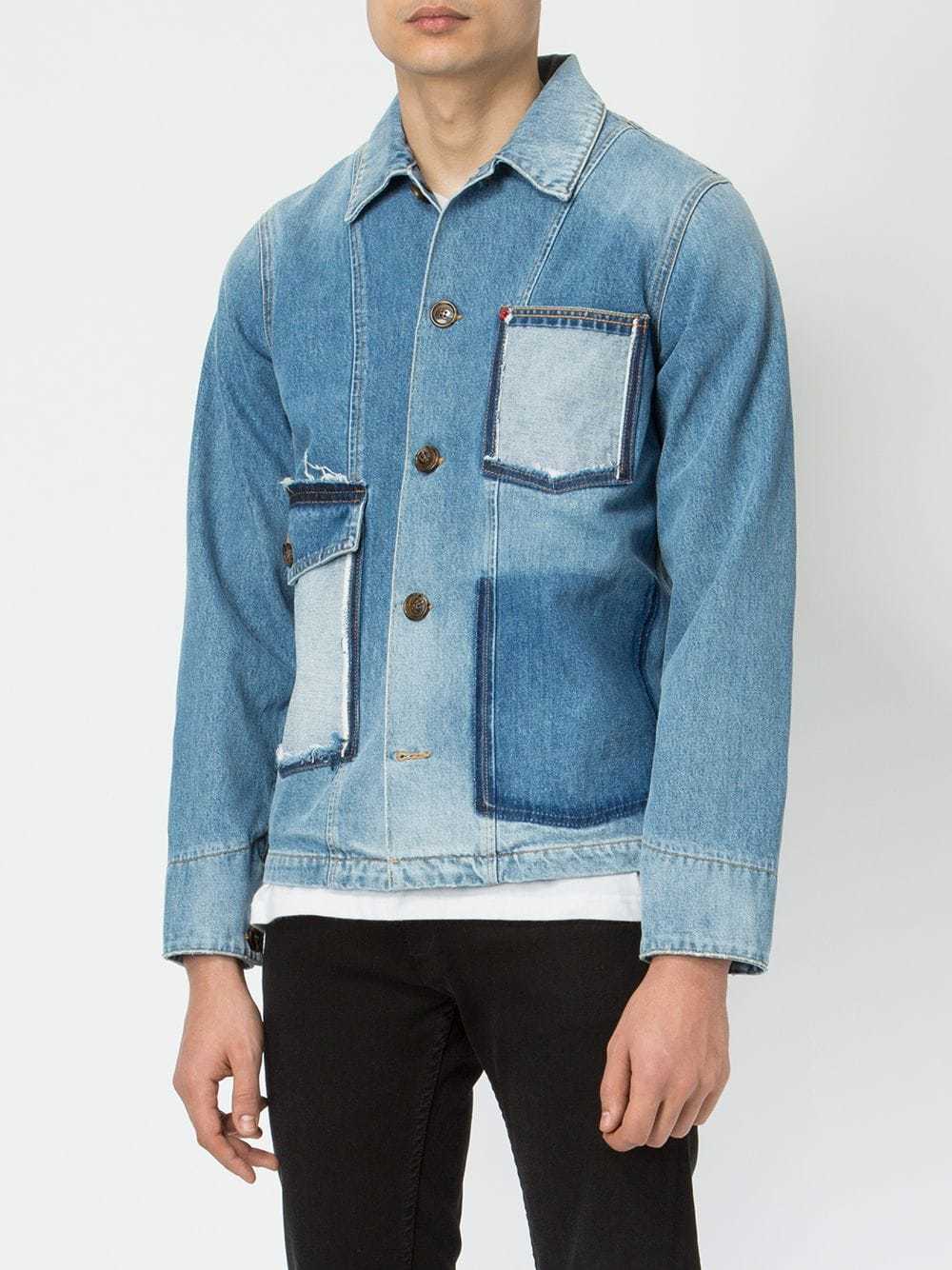 Ports 1961 Raw Pocket Denim Jacket, $445 | farfetch.com | Lookastic