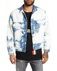 Represent Stained Denim Jacket