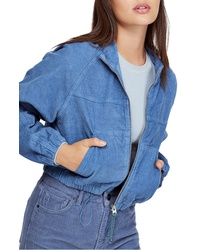BDG Urban Outfitters Crop Corduroy Bomber Jacket