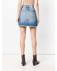 Calvin Klein Jeans Binding Denim Mini Skirt