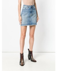 Calvin Klein Jeans Binding Denim Mini Skirt