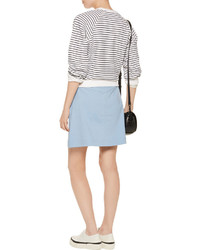 Karl Lagerfeld Inca Denim Mini Skirt