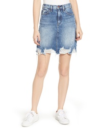 Hudson Jeans Lulu Frayed Miniskirt
