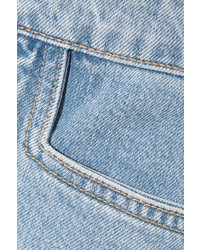 MiH Jeans Mih Jeans Decade Denim Mini Skirt Light Blue