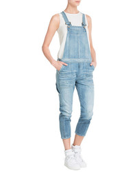 Citizens of Humanity Cropped Denim Audrey Overalls