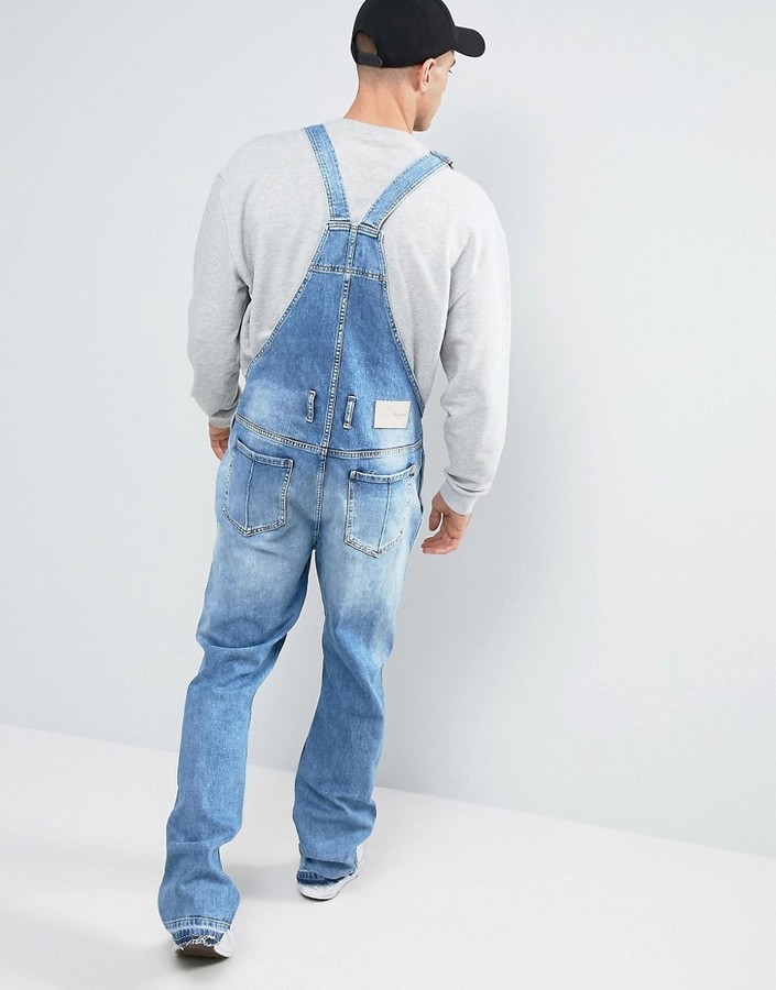 Pepe Jeans Pepe Dougie Overalls Patches And Rip And Repair, $206 | Asos ...