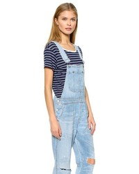 Citizens of Humanity Premium Vintage Quincey Cropped Overalls