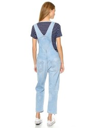 Citizens of Humanity Premium Vintage Quincey Cropped Overalls