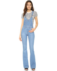 Paige Rialta High Rise Flare Overalls