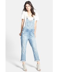 Wildfox Chloe Destroyed Overalls Memory Large