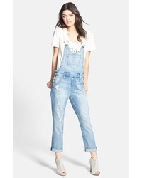 Wildfox Chloe Destroyed Overalls Memory X Small
