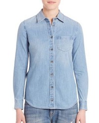 AG Jeans Ag Easton Denim Button Front Shirt