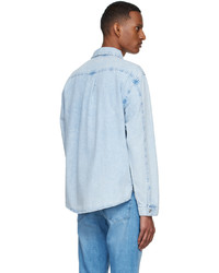 Frame Blue Cotton Shirt