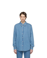 Calvin Klein 205W39nyc Blue Denim Jaws Shirt