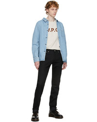 A.P.C. Blue Denim Victor Shirt