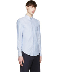 Naked & Famous Denim Blue Oxford Regular Shirt