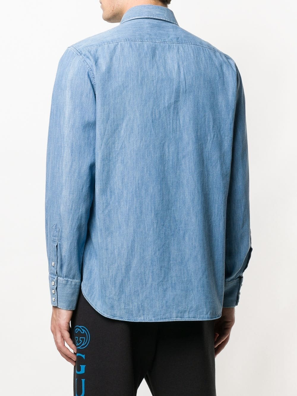 Gucci Classic Denim Shirt, $652 | farfetch.com | Lookastic