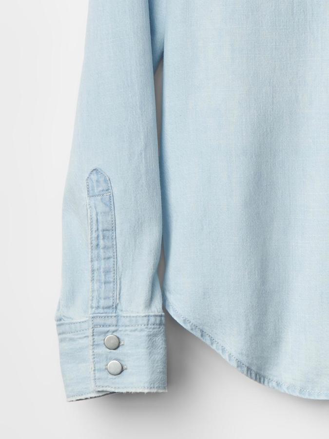 gap denim shirt womens