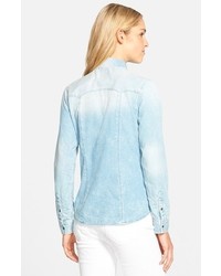 Mavi Jeans Isabel Bleached Denim Shirt