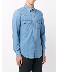 Tom Ford Long Sleeve Denim Shirt