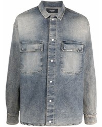 Represent Long Sleeved Denim Shirt