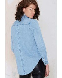 epic studio denim shirt