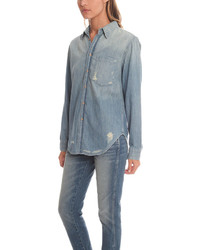Mother The Frenchie Denim Shirt