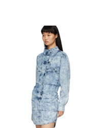 Isabel Marant Etoile Blue Denim Inaroa Shirt Dress