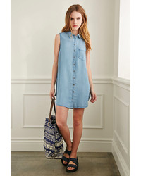 Forever 21 Chambray Tunic