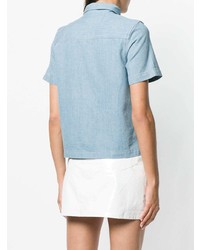 Calvin Klein Jeans Two Tone Denim Shirt