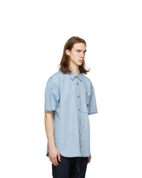 Solid Homme Blue Denim Shirt