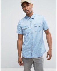 Jack & Jones Denim Wear Men's CASUAL Shirt Long Sleev… - Gem-tiepthilienket.edu.vn