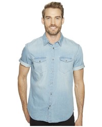 Calvin Klein Jeans Short Sleeve Denim Shirt Short Sleeve Button Up