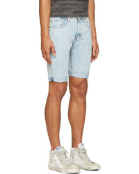 Levi's Blue 511 Slim Cut Off Shorts