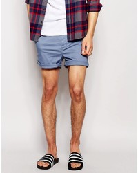 Asos Chino Shorts In Skinny Fit Shorter Length
