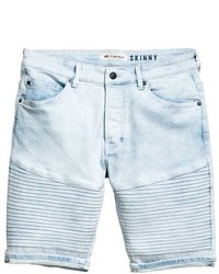mens jean shorts h&m