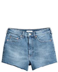 H&M High Waist Denim Shorts