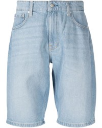 Calvin Klein Jeans Logo Patch Denim Shorts